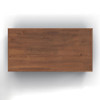 Nantucket - Chairside Table Wooden - Blue Denim, Whiskey