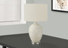 Lighting, Table Lamp, Ceramic, Contemporary - Cream