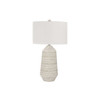 Contemporary Lighting, Table Lamp, Ceramic - Cream