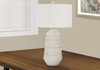 Contemporary Lighting, Table Lamp, Ceramic - Cream
