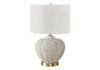 Transitional Lighting, Table Lamp, Resin - Cream