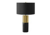 Lighting, Table Lamp, Concrete, Contemporary - Black / Gold