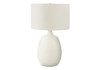 Lighting, Table Lamp, Resin, Contemporary - Cream Lighting, Table Lamp, Resin, Contemporary - Cream