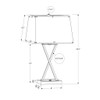 Lighting, Table Lamp, USB Port Included, Resin, Transitional - Black