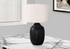 Lighting, Table Lamp, Ceramic, Contemporary - Black / Cream