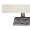 Lighting, Table Lamp, Ceramic, Contemporary - Gray / Cream