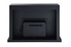 Drisana - Mirrored Fireplace - Black