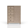 5 Drawer Door Chest - Sand