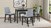 Quaint - 5 Piece Gathering Height Set - Gray