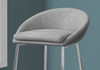 Bar Stool, Bar Height, Contemporary & Modern (Set of 2) - Gray