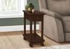 Accent End Table, Storage Drawer, Traditional - Espresso Accent End Table, Storage Drawer, Traditional - Espresso