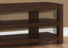 TV Stand, Console, Media Entertainment Center, Storage Shelves, Contemporary & Modern - Cherry