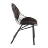 Wired - Contemporary Chair (Set of 2) - Black / Espresso Wired - Contemporary Chair (Set of 2) - Black / Espresso