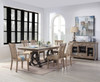 Nathaniel - 7 Pieces Dining Room Set - Maple