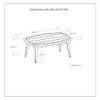 Parkside - Outdoor Coffee Table - Light Teak