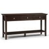 Acadian - Wide Console Sofa Table - Brunette Brown Acadian - Wide Console Sofa Table - Brunette Brown