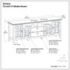 Artisan - TV Media Stand - Russet Brown