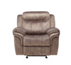 Zubaida - Two Tone Velvet Glider Recliner