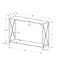 Accent Console Table For Entryway, Contemporary & Modern Accent Console Table For Entryway, Contemporary & Modern