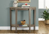 Accent Console Table For Entryway, Space-Saving Profile Accent Console Table For Entryway, Space-Saving Profile