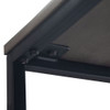 Ward - Wide C Side Table - Warm Gray Ward - Wide C Side Table - Warm Gray