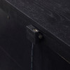 3 Drawer Nightstand With USB - Black 3 Drawer Nightstand With USB - Black