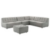 Selen - Corner Sectional Sofa - Light Gray