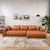 Clark - Sectional Right Sofa - Cognac Clark - Sectional Right Sofa - Cognac