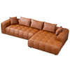 Clark - Sectional Right Sofa - Cognac Clark - Sectional Right Sofa - Cognac