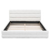 Upholstered Platform Bed With Headboard