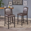 Counter Height Upholstered Bar Stools (Set of 2)