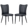 Modern Minimalist Dining Chairs (Set of 2)