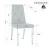 Modern Light Luxury Dining Chair (Set of 2)