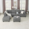 Modular Sectional Sofa With Diy Combination And Storage