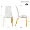Modern Upholstered Dining Chair (Set of 4)