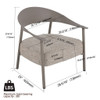 Furniture Set With Seat Cushions, Sturdy And Durable