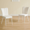 Minimalist Style Minimalist Dining Chairs With Metal Legs