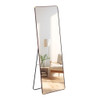 4th Generation Floor Standing, Full Length Mirror, Wall Mounted Glass - Transparent