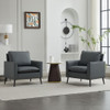 Nordic Retro Light Luxury Upholstered Sofa Chair