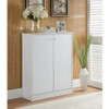 Shoe / Storage Cabinet With Two Doors Five Shelves Shoe / Storage Cabinet With Two Doors Five Shelves