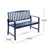 Farmhouse Style Loja Bench Indoor / Outdoor