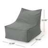 Ettie - Water Resistant Fabric Bean Bag Chair Ettie - Water Resistant Fabric Bean Bag Chair