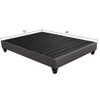 14" Upholstered Platform Bed Base, Mattress Foundation