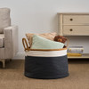 Francis - Cotton Round Laundry And Storage Basket