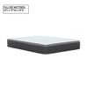 10" Full Size Hybrid Mattress In A Box, Gel Memory Foam Mattress Top With Pocket Coil Base - Gray / White