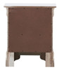 Verona - Accent Nightstand - Silver Champagne