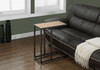 Accent Table, C - Shaped, Transitional - Brown