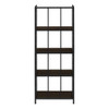 Bookshelf, Bookcase, Etagere, 4 Tier, For Office, Contemporary & Modern - Espresso