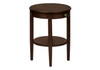 Accent Table, 2 Tier, Transitional - Espresso