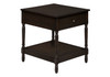 Accent - Table, 2 Tier, Square, Traditional - Walnut Accent - Table, 2 Tier, Square, Traditional - Walnut